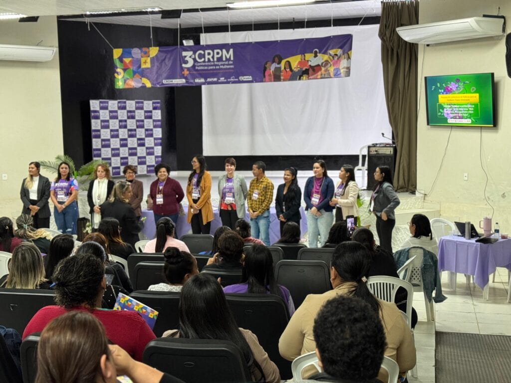 Semulher participa da Conferência Regional de Políticas para Mulheres. Foto: Kauã Cabral/Semulher